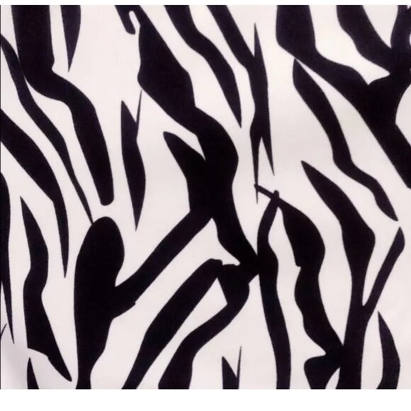 Zyia Active Safari Zebra Striped Pocket Brilliant Hi-Rise 7/8 24" Size 8-10 - Picture 4 of 16